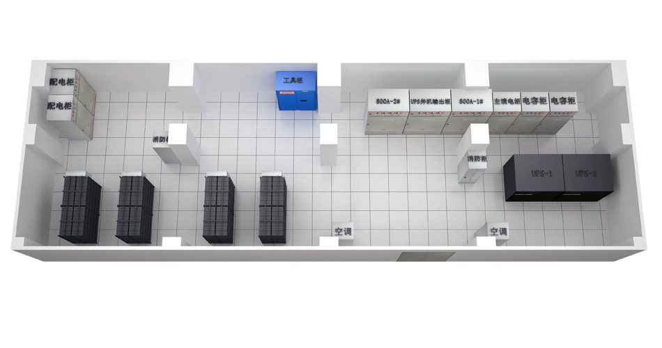 机房3D效果图的作用，机房3D效果图