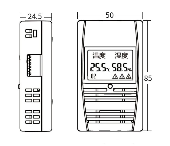 SPD-HT485_D机架温湿度传感器，机架温湿度传感器